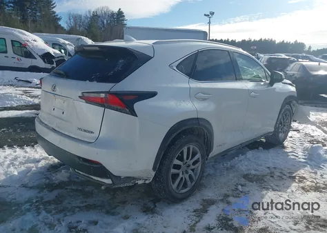 2015 Lexus Nx 300H из США, поврежденный, VIN JTJBJRBZ2F2025837